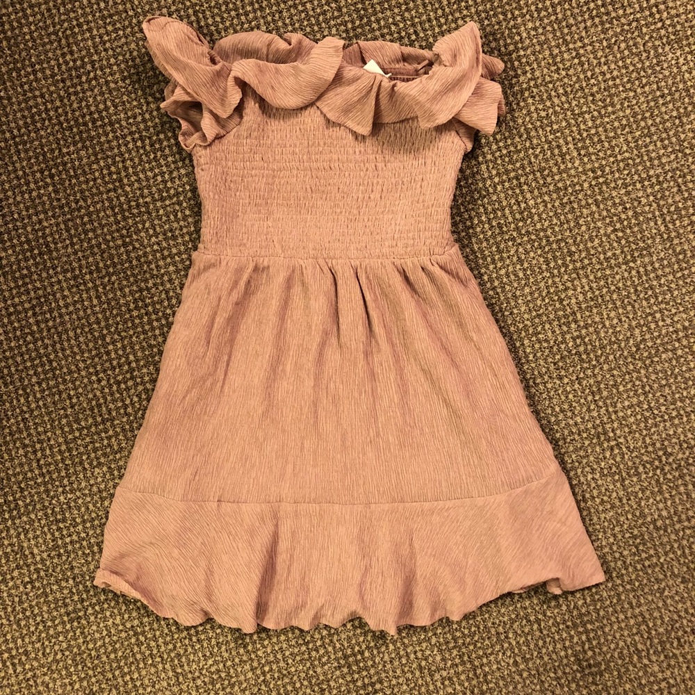 Pink mini dress, new with tags.